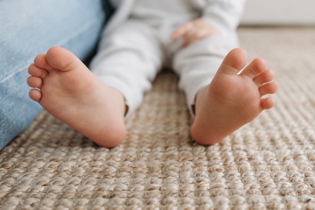 Child's feet